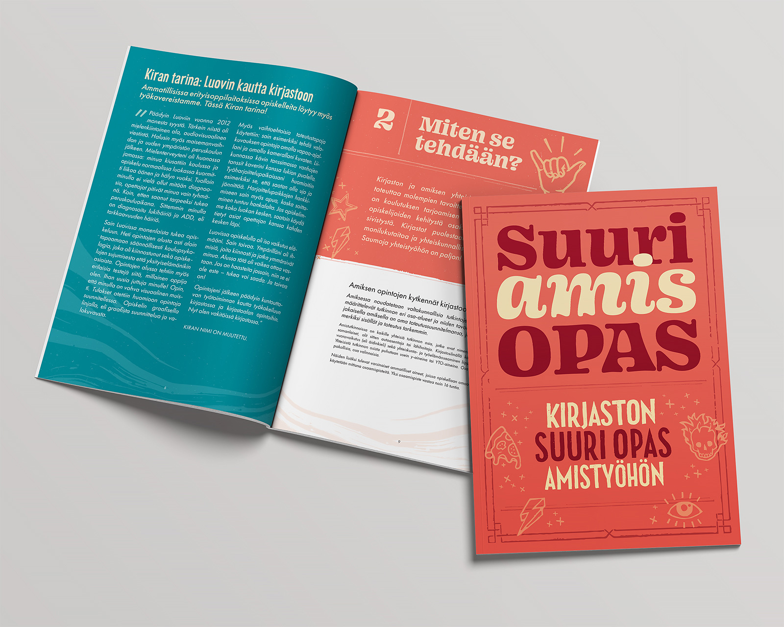 Suuri amisopas -visuaalinen suunnittelu